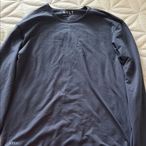 BYLT Basics Charcoal Long Sleeve Tee